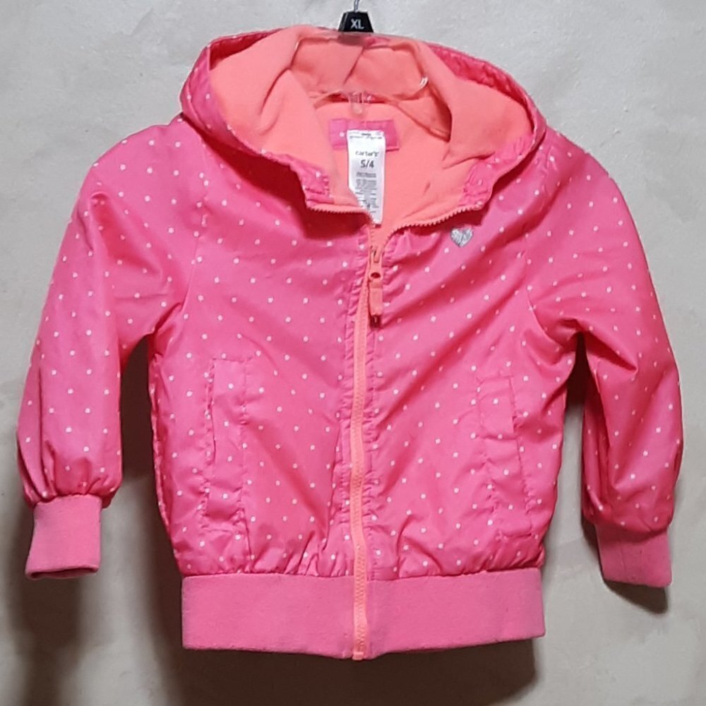 CARTERS GIRLS COAT SIZE S / 4  PINK